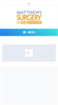 Mobile Screenshot of matthewssurgerycenter.com